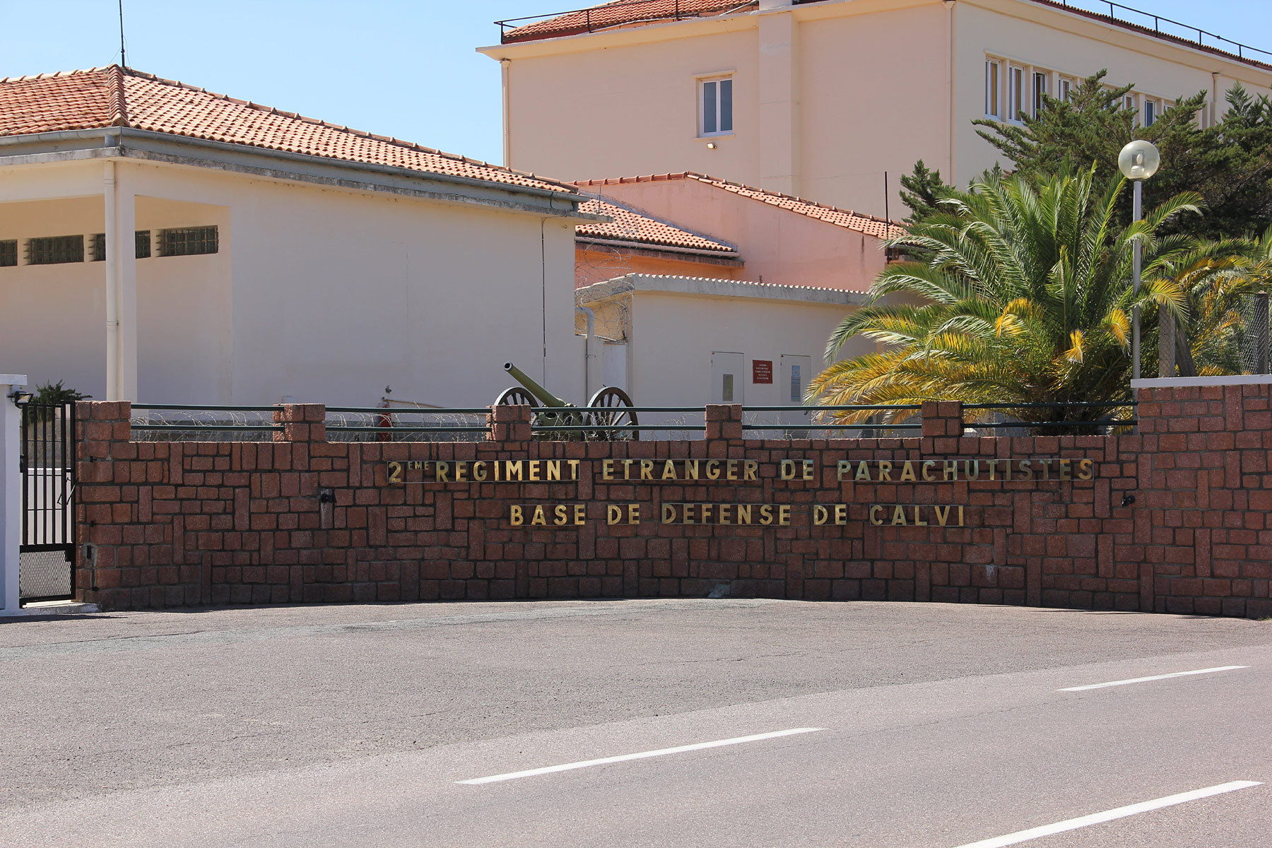Camp Raffalli (2e Régiment étranger de parachutistes, 2e REP), Calvi